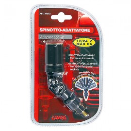 Adapter socket, 120° swivel joint 12/24V Truck Lighter Plugs americat.gr