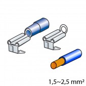 ΦΙΣΑΚΙΑ 6.3 x 0.8mm (40τμχ.) Ακροδέκτες Καλωδίων americat.gr