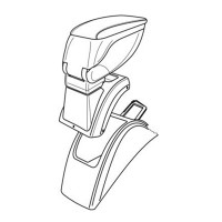  Fitting for armrest - Renault Megane IΙ