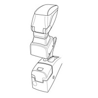 Fitting for armrest - Nissan Note (3/06>