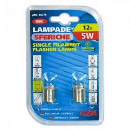 ΛΑΜΠΑ 12V/R5W ΦΟΥΝΤΟΥΚΑΚΙ Με Κάλυκα americat.gr