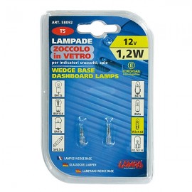 ΛΑΜΠΑ ΨΕΙΡΑ ΑΚΑΛΥΚΗ 12V/1.2W Τ5 Χωρίς Κάλυκα americat.gr