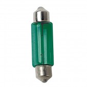 ΛΑΜΠΑΚΙΑ ΠΡΑΣΙΝΑ ΣΩΛΗΝΩΤΑ 12V/C5W 35mm Πλαφονιέρας americat.gr