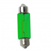 ΛΑΜΠΑΚΙΑ ΠΡΑΣΙΝΑ ΣΩΛΗΝΩΤΑ 12V/10W 35mm Πλαφονιέρας americat.gr