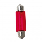 ΛΑΜΠΑΚΙΑ ΚΟΚΚΙΝΑ ΣΩΛΗΝΩΤΑ 12V/10W 35mm Πλαφονιέρας americat.gr