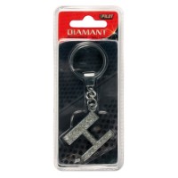 Diamond key ring - H
