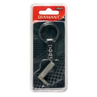 Diamond key ring - L