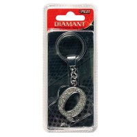 Diamond key ring - Q