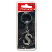 Diamond key ring - S Holders americat.gr