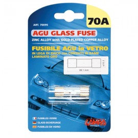 AGU glass fuse 70A Fuses americat.gr
