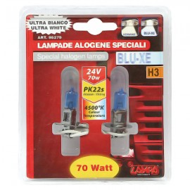ΛΑΜΠΑ H3 24V/70W Blue-Xenon (PK22s) 4500K 4100K έως 4700K americat.gr