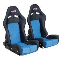Race-Pro, pair of sport seats - Blue Sport Seats americat.gr