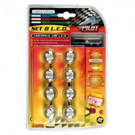SET 8 LED - 12V Int./Ext Lighting americat.gr