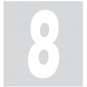 ΑΥΤΟΚΟΛΛΗΤΟ SPELL-IT ΛΕΥΚΟ ΧΡΩΜΑ no8 Αυτοκόλλητα Διακοσμητικά americat.gr