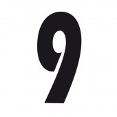 ΑΥΤΟΚΟΛΛΗΤΟ SPELL-IT ΜΑΥΡΟ ΧΡΩΜΑ no9 Αυτοκόλλητα Διακοσμητικά americat.gr