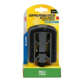 ΠΕΤΑΛΙΑ ΠΟΔΗΛΑΤΟΥ ΑΠΟ ΡΗΤΙΝΗ ΜΕ ΑΝΑΚΛΑΣΤΗΡΕΣ/ΑΝΤΙΟΛΙΣΘΗΤΙΚΟ PVC ΓΚΡΙ ΧΡΩΜΑ CITY BIKE PED-3 2ΤΕΜ. Πετάλια americat.gr