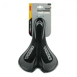 Σέλα ποδηλάτου (260x180mm /480gr) μαύρη Sygma Saddle Σέλες americat.gr
