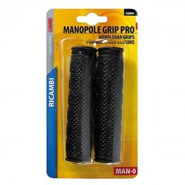 ΧΕΙΡΟΛΑΒΕΣ ΠΟΔΗΛΑΤΟΥ 125+125mm 22mm ΜΑΥΡΑ GRIP-PRO MAN-0 2ΤΕΜ Χερούλια americat.gr