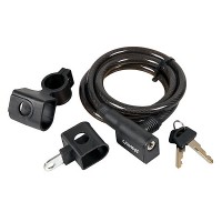 Spiral cable lock 10mm CA-4 Bike Locks americat.gr
