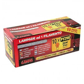 ΜΟΝΟΠΟΛΙΚΗ ΛΑΜΠΑ PY 21W 24V/21W (BAU15s) Με Κάλυκα americat.gr