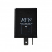 LED FLASHER (ΦΛΑΣΙΕΡΑ) 2 ΕΠΑΦΩΝ (L+-) 30x30x30mm M-TECH -1ΤΕΜ. Διακόπτες Ρελέ americat.gr