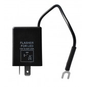 LED FLASHER (ΦΛΑΣΙΕΡΑ) 8 ΕΠΑΦΩΝ (L+-) 30x30x30mm M-TECH - 1ΤΕΜ. Διακόπτες Ρελέ americat.gr