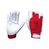 Amio - ΓΑΝΤΙΑ ΕΡΓΑΣΙΑΣ ΔΕΡΜΑΤΙΝΑ ΛΕΥΚΟ/ΚΟΚΚΙΝΟ ΜΕΓΕΘΟΣ 10 – 2 τεμ. (REK9/AM) Γάντια Εργασίας americat.gr