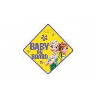 BABY ON BOARD ΕΝΔΕΙΞΗ FROZEN AMIO - 1 ΤΕΜ. Διάφορα Διακοσμητικά americat.gr