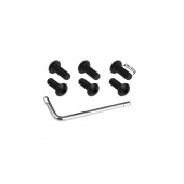 ΒΙΔΕΣ ΤΙΜΟΝΙΟΥ ΜΕ ΚΛΕΙΔΙ ΓΙΑ ΚΩΝΟΥΣ (ΜΑΥΡΕΣ) M5 x 16mm ​​ SIMONI RACING - 6 TEM. Αξεσουάρ Τιμονιού americat.gr