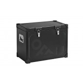 ΨΥΓΕΙΟ TB46 STEEL BLACK ΜΕΤΑΛΛΙΚΟ 45L 12/24V 85W 488x682x405mm INDEL B - 1 TEM. Φορητά Ψυγεία Αυτοκινήτου americat.gr