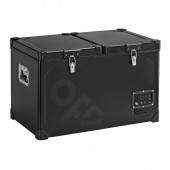 ΨΥΓΕΙΟ TB65DD STEEL BLACK ΜΕΤΑΛΛΙΚΟ ΜΕ 2 ΘΑΛΑΜΟΥΣ 60L (36L+24L) 12/24V 85W 499x810x492mm INDEL B - 1 TEM. Φορητά Ψυγεία Αυτοκινήτου americat.gr