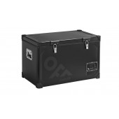 ΨΥΓΕΙΟ TB74 STEEL BLACK ΜΕΤΑΛΛΙΚΟ 71L 12/24V 85W 499x810x492mm INDEL B - 1 TEM. Φορητά Ψυγεία Αυτοκινήτου americat.gr