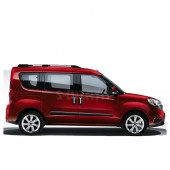 ΧΕΡΟΥΛΙΑ ΠΟΡΤΑΣ ΓΙΑ FIAT DOBLO II 2010+ ΧΡΩΜΙΟΥ ΜΕΤΑΛΛΙΚΑ S-Dizayn - 4 Τεμ. Χερούλια Χούφτες Πόρτας americat.gr