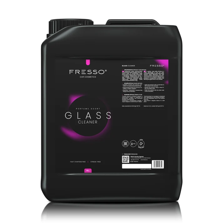 Fresso - Καθαριστικό Τζαμιών 5 L χωρίς Αμμωνία με Ισχυρή Απολιπαντική Δράση και Αποτέλεσμα χωρίς Γραμμές (159754/FRE)