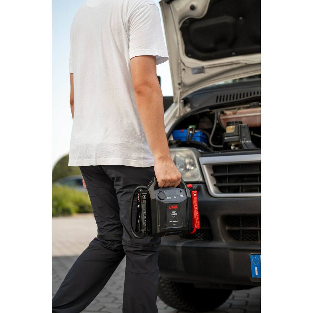 LAMPA – Επαγγελματικός Εκκινητής Μπαταρίας 12V LIFEPO4 24000MAH, Για Ακαριαία Εκκίνηση Βαρέων Κινητήρων – 1 Τεμ. (L7050.3) - Thumbnail 7