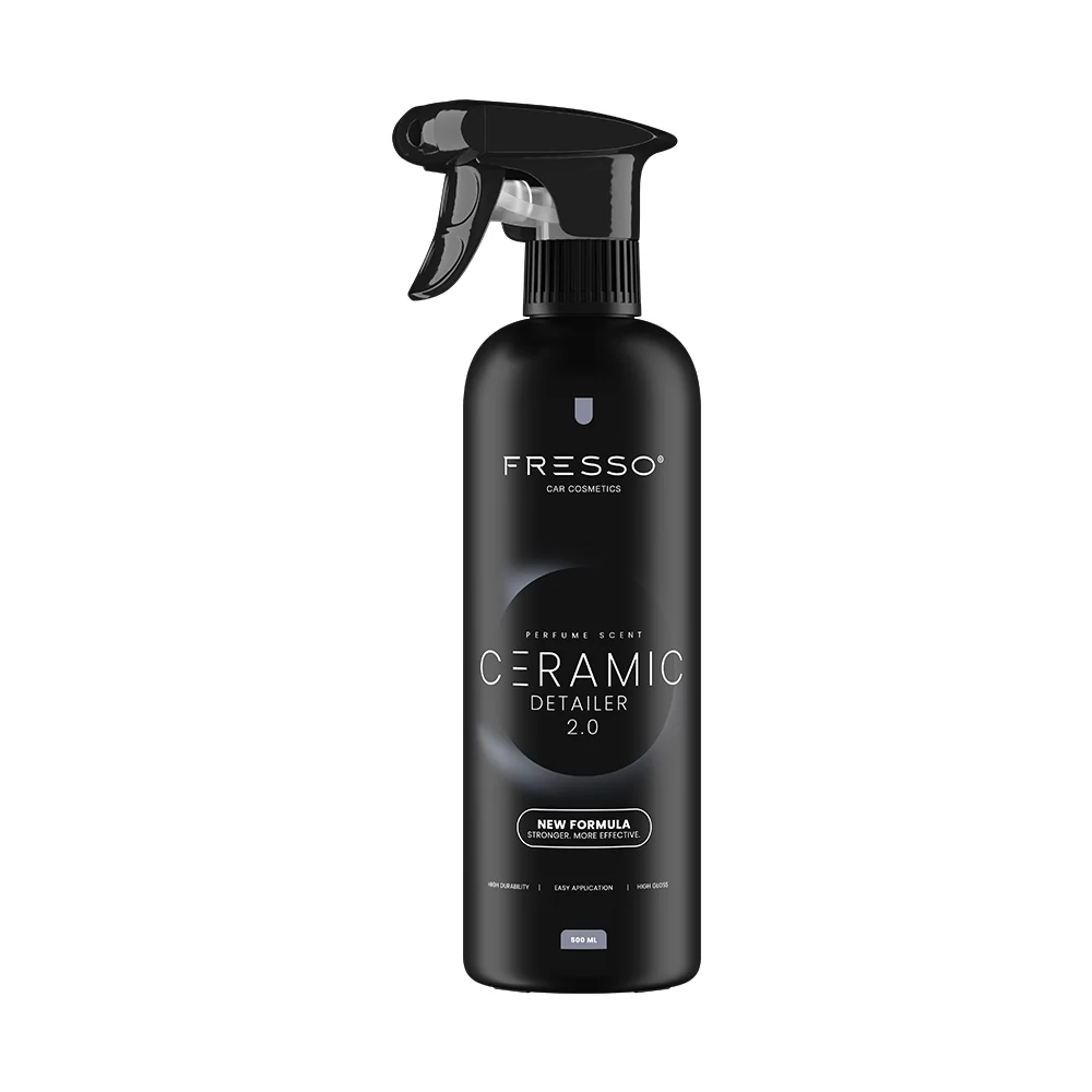 ΓΥΑΛΙΣΤΙΚΟ/ΠΡΟΣΤΑΤΕΥΤΙΚΟ CERAMIC DETAILER 2.0 ΜΕ ΚΕΡΑΜΙΚΗ ΕΠΙΣΤΡΩΣΗ ΣΕ ΣΠΡΕΪ 500ML + ΨΕΚΑΣΤΗΡΑ FRESSO