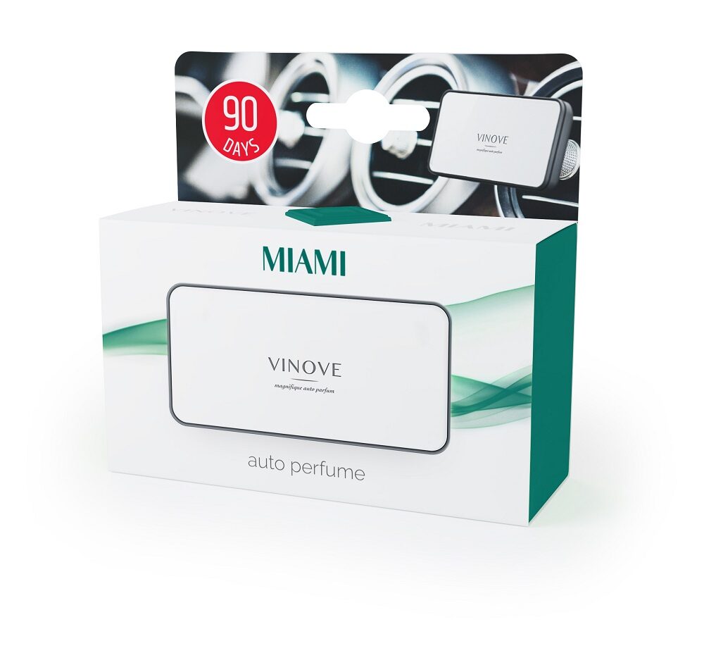 Amio – Αρωματικό Αυτοκινήτου Αεραγωγού Vinove Miami Original, χαρίζει δροσερό άρωμα εσπεριδοειδών με διάρκεια έως 90 ημέρες – 1 Τεμ. (V11246/V01-17/AM)