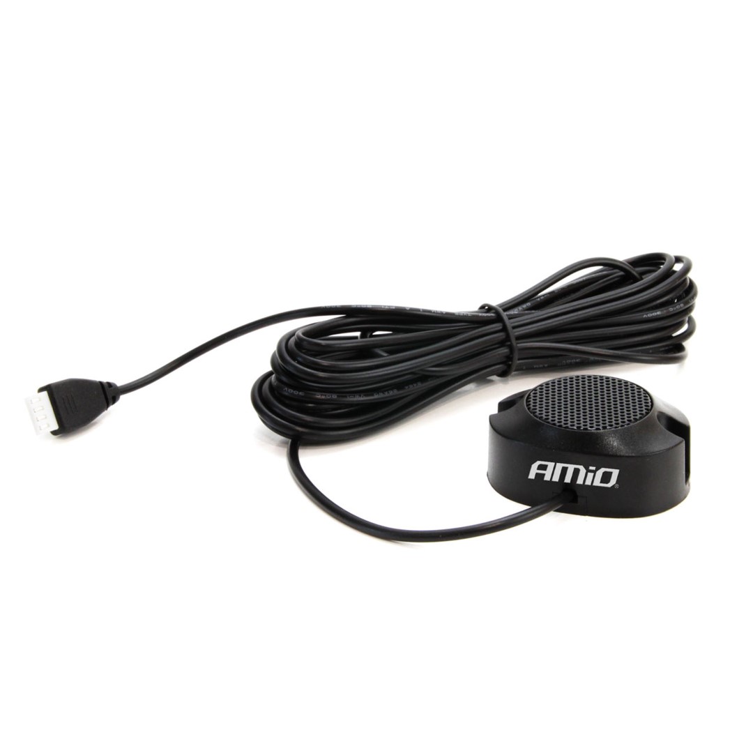Amio - Universal Προειδοποιητικός Βομβητής Ήχου (Buzzer) για Συστήματα Παρκαρίσματος τάση λειτουργίας 12V για Επιβατικά Αυτοκίνητα - 1 τεμ. (01017/AM)