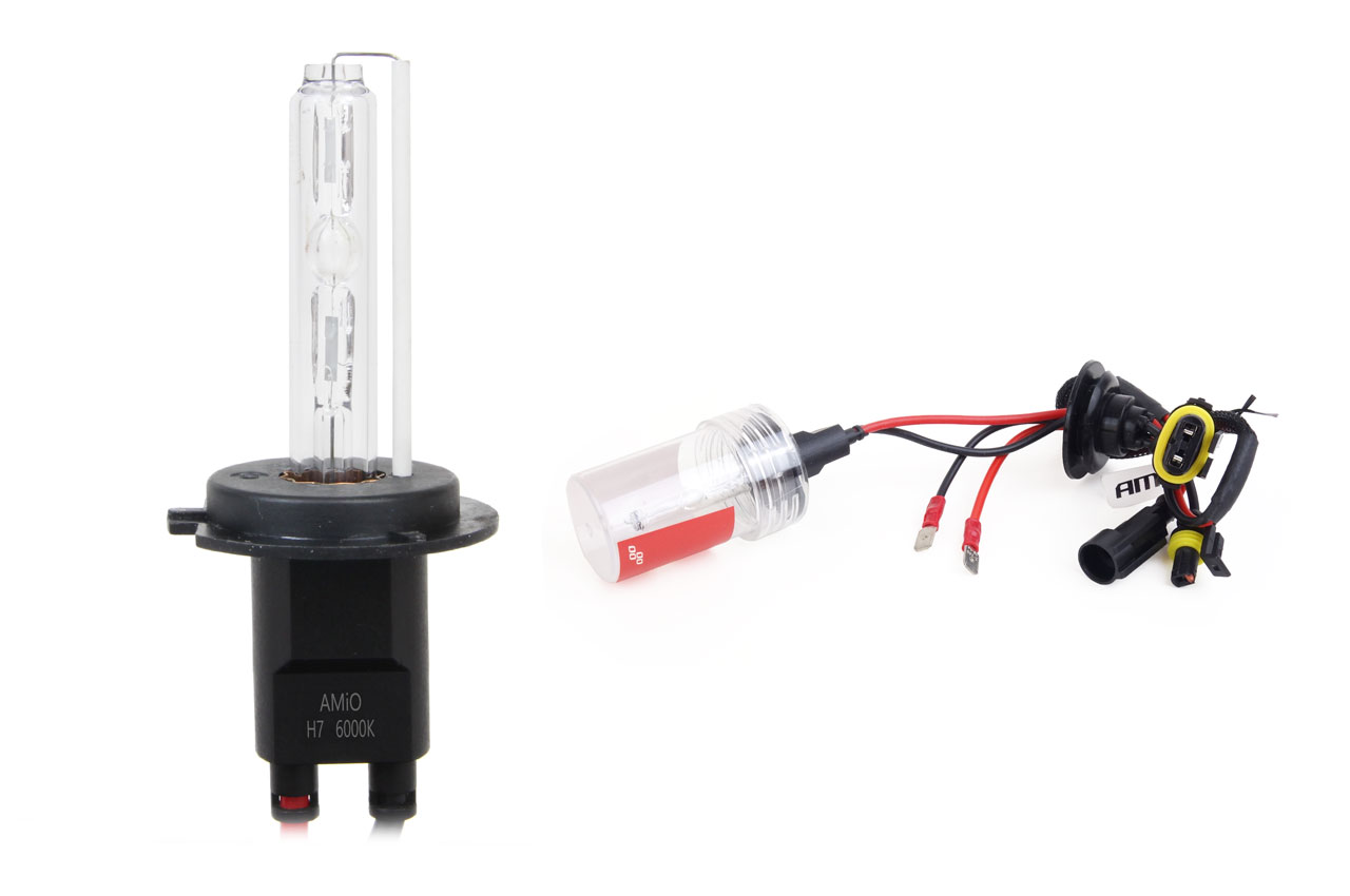 Amio - Ανταλλακτική Λάμπα H7 Xenon 12V 35W 6000K Λευκό Φως για Φώτα Αυτοκινήτου - 1 τεμ. (01323/AM)
