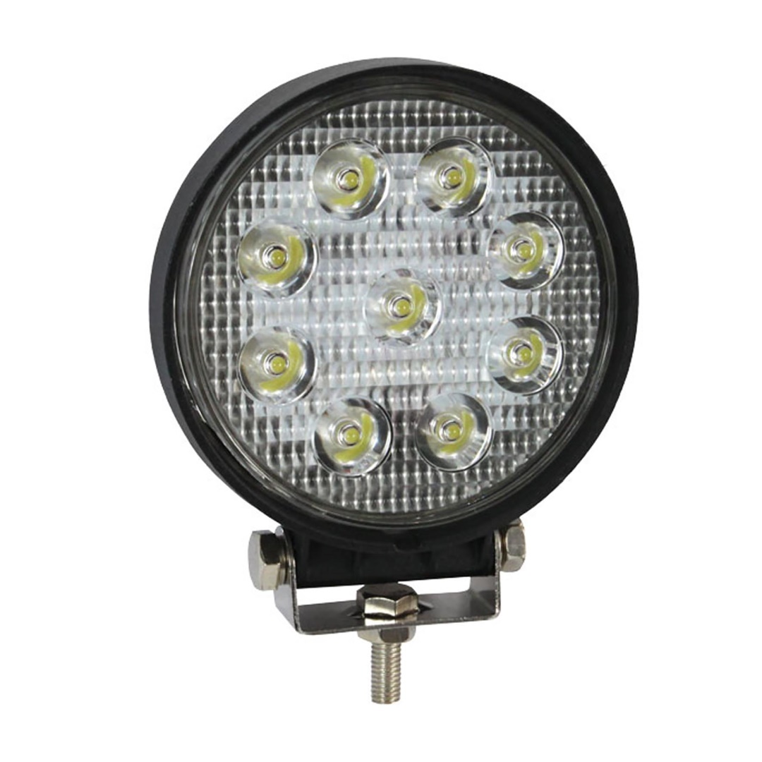 ΠΡΟΒΟΛΕΑΣ ΕΡΓΑΣΙΑΣ ΣΤΡΟΓΓΥΛΟΣ AWL04 FLAT 2200lm 960V - 27W - 6000K - 9 LED - 115x35mm AMiO - 1 ΤΕΜ