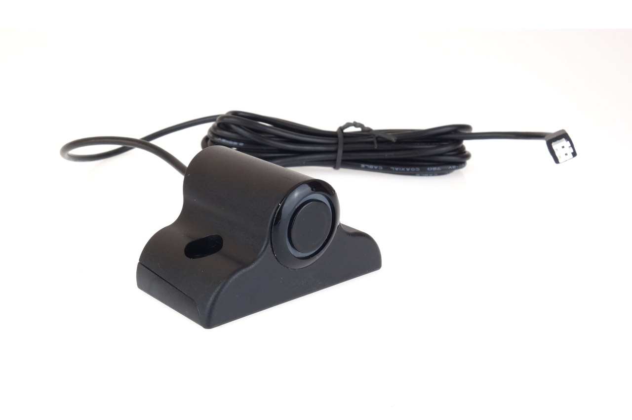 Amio - Αισθητήρας Παρκαρίσματος TRUCK 19mm Μαύρος εξωτερικός με βάση στήριξης για αξιόπιστη ανίχνευση εμποδίων με εύρος 0-2.5m και εύκολη τοποθέτηση σε επαγγελματικά οχήματα - 1 Τεμ. (02096/AM)