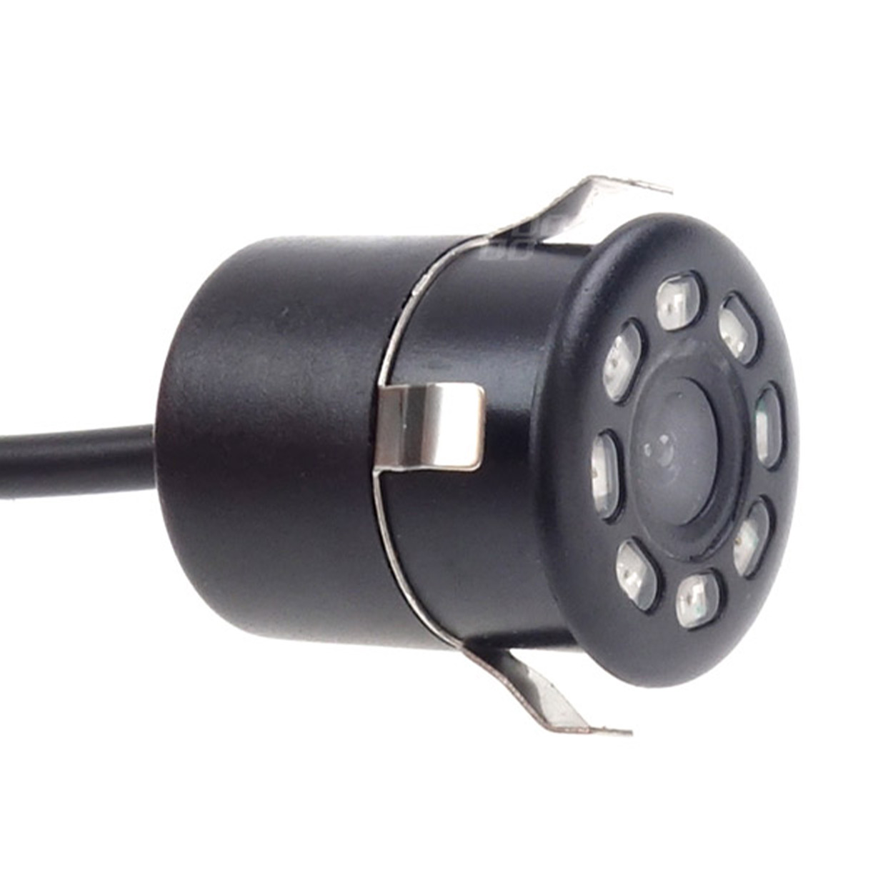 Amio – Κάμερα οπισθοπορείας HD-307 IR Night Vision με LED 18mm 12V, εξασφαλίστε απόλυτη ορατότητα στο σκοτάδι με υπέρυθρες διόδους για ασφαλές παρκάρισμα – 1 Τεμ. (02164/AM)