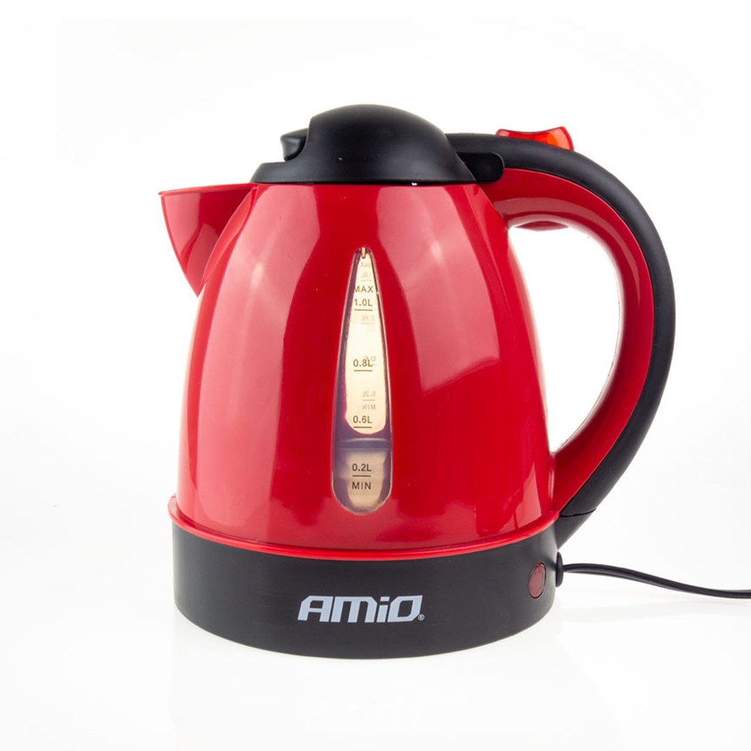 AMiO – Βραστήρας Νερού Αυτοκινήτου 12V 150W 1Lt, απολαύστε ζεστά ροφήματα στο ταξίδι σας γρήγορα και με ασφάλεια – 1 Τεμ. (02175/AM)