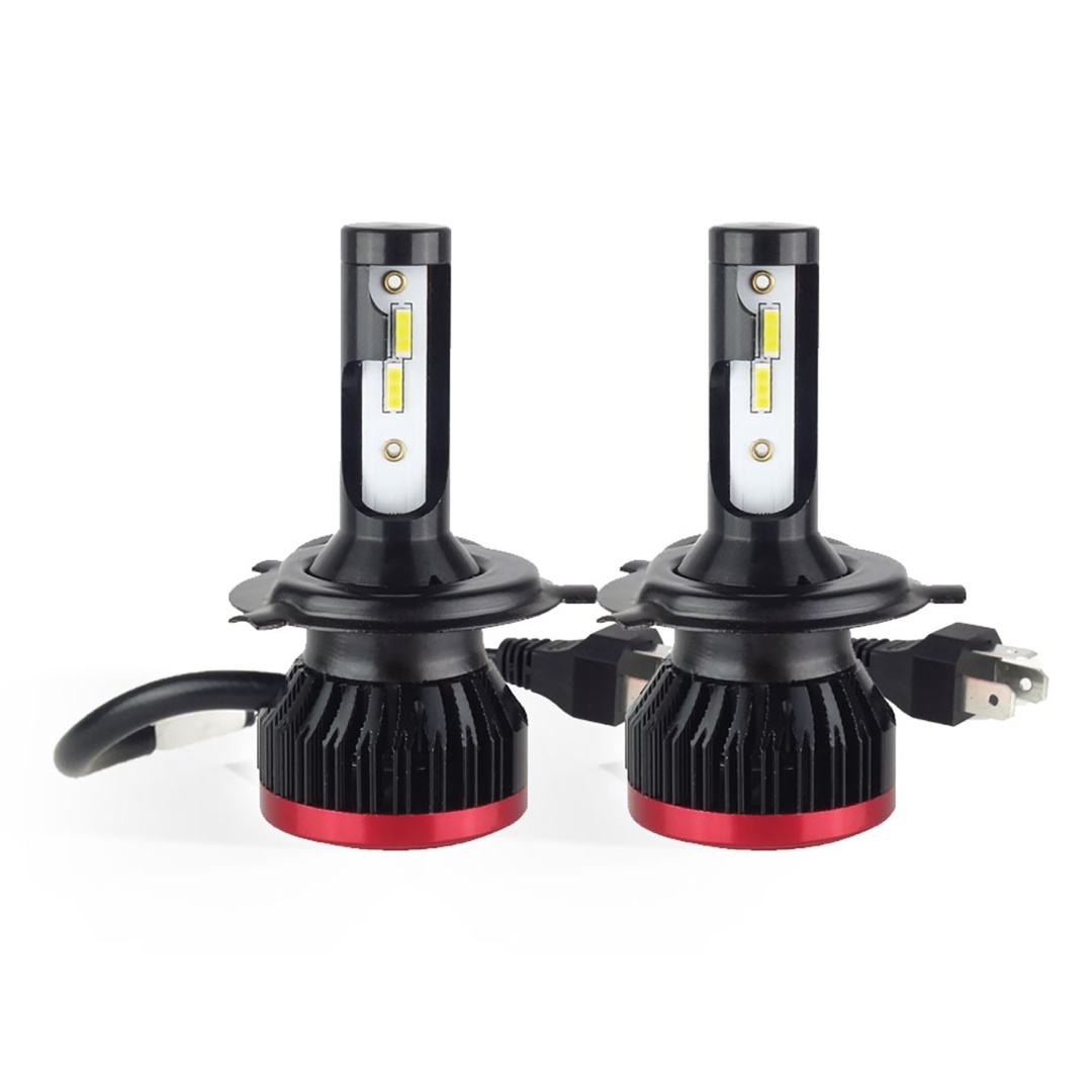 AMiO – LED H4/H19 BF-Series 6.000K, αναβαθμίστε τον φωτισμό του οχήματός σας με ισχύ 50W και απόδοση 3.100lm για καθαρή ορατότητα – 2 Τεμ. (02241/AM)