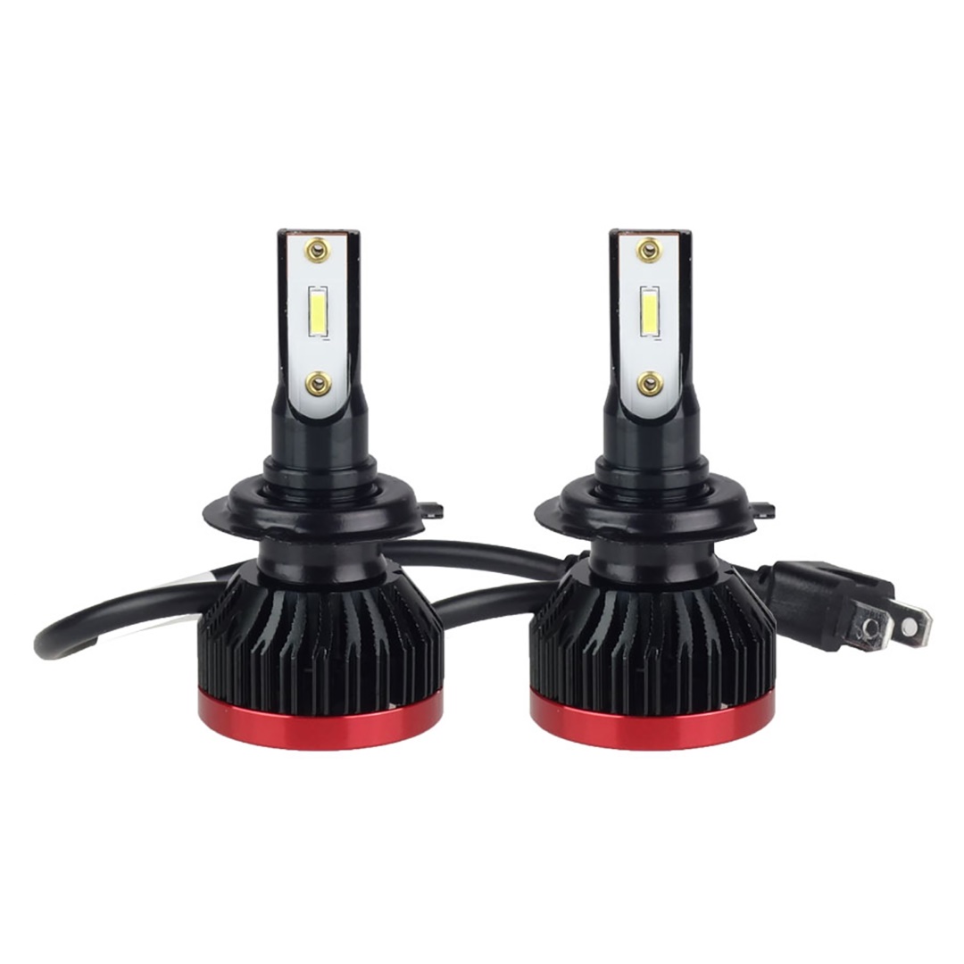 AMiO – LED H7 BF-Series 6.000K, απογειώστε τη νυχτερινή ορατότητα με ισχύ 50W και 3.100lm για κρυστάλλινο φωτισμό σε κάθε διαδρομή – 2 Τεμ. (02242/AM)