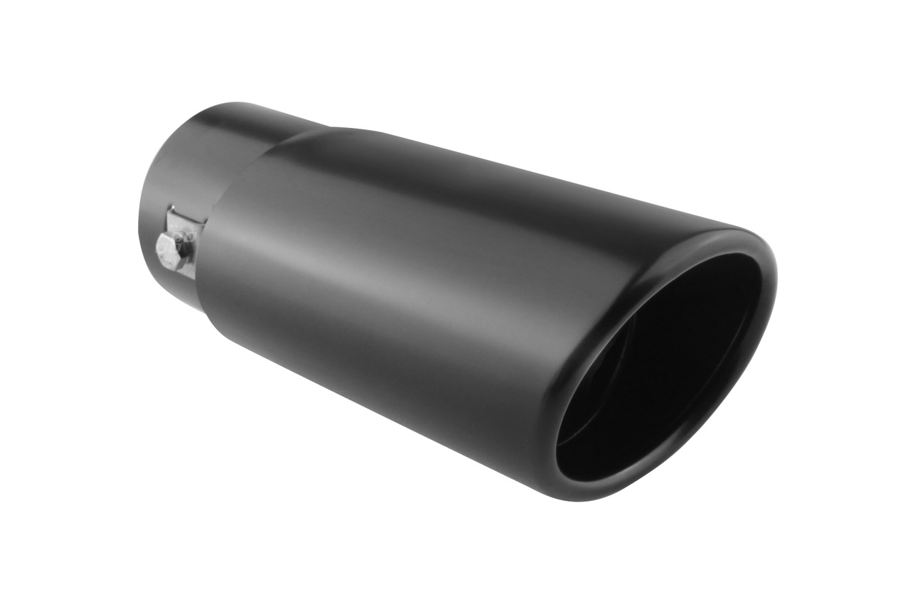 Amio - ΑΚΡΟ ΕΞΑΤΜΙΣΗΣ ΜΑΥΡΟ 165x86mm Φ37>54mm - 1 τεμ. (02351/AM)