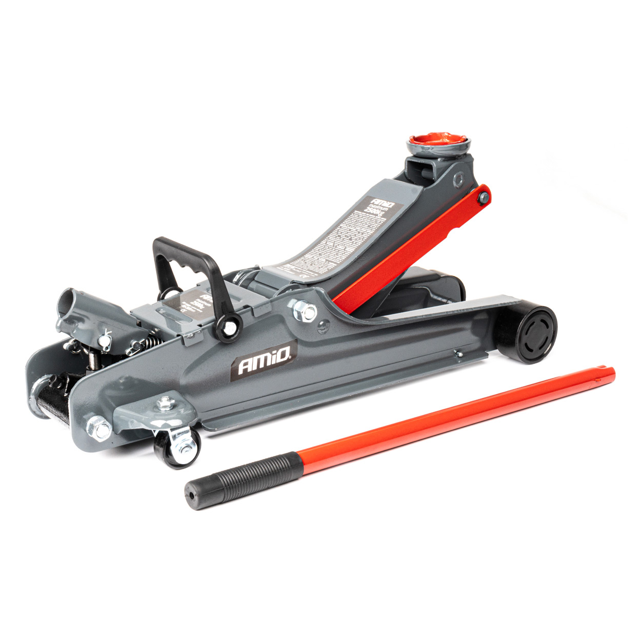 Amio - ΓΡΥΛΟΣ ΥΔΡΑΥΛΙΚΟΣ ΜΕ ΡΟΔΕΣ 2.000KG (ΥΨΟΣ 85-375mm) - 1 Τεμ. (02501/AM)