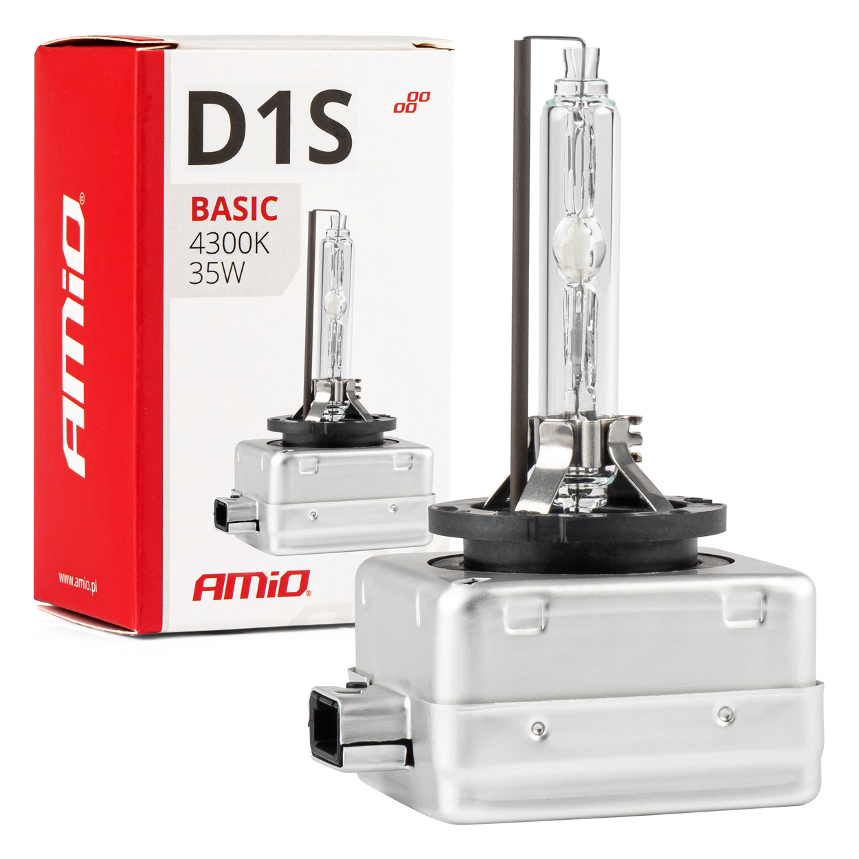 Amio - D1S 12V 4.300k 35W ΑΝΤΑΛΛΑΚΤΙΚΗ ΛΑΜΠΑ BASIC - 1 ΤΕΜ. (02942/AM)