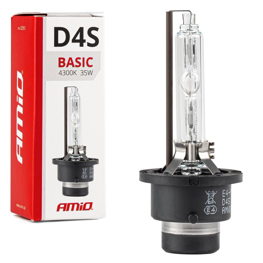 Amio - D4S 12V 4.300k 35W ΑΝΤΑΛΛΑΚΤΙΚΗ ΛΑΜΠΑ BASIC - 1 Τεμ. (02950/AM)