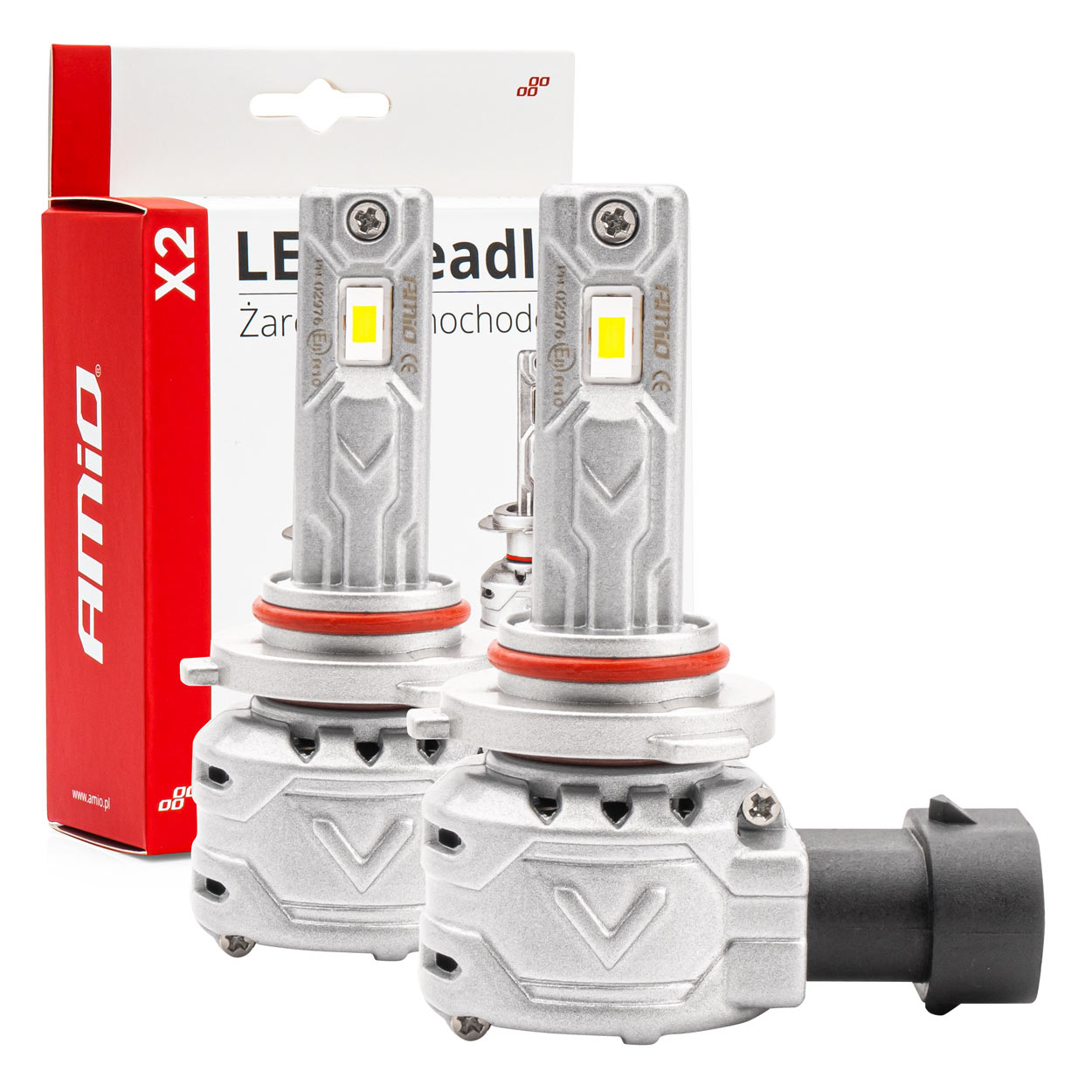 Amio - ΛΑΜΠΕΣ LED HB4 10-16V 72W 6.500K 7920lm CAN-BUS (ΑΝΕΜΙΣΤΗΡΑΚΙ) X2 SERIES - 2ΤΕΜ. (02976/AM)
